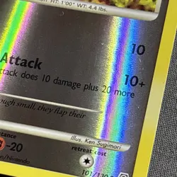 Pokemon TCG Starly 101/130 (2007) Diamond & Pearl • Reverse Holo Card - Image 4