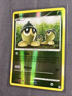 Pokemon TCG: Seedot 97/130 (2007) Diamond & Pearl • Reverse Holo Card - Image 3