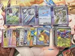 Pokemon Card Lot Various Full Art, AR, EXs, Holo, & Pokeball Foils 40+ Cards - Image 1