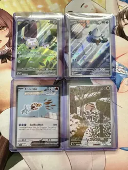 Pokemon Card Lot Various Full Art, AR, EXs, Holo, & Pokeball Foils 40+ Cards - Image 2