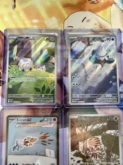 Pokemon Card Lot Various Full Art, AR, EXs, Holo, & Pokeball Foils 40+ Cards - Image 3