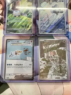 Pokemon Card Lot Various Full Art, AR, EXs, Holo, & Pokeball Foils 40+ Cards - Image 4