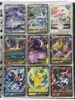 Pokemon Card Collection Binder Lot Holo Rare Phantom Forces Gengar Rayquaza - Image 1
