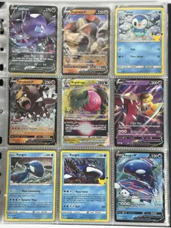 Pokemon Card Collection Binder Lot Holo Rare Phantom Forces Gengar Rayquaza - Image 3