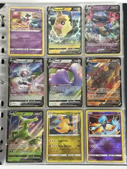 Pokemon Card Collection Binder Lot Holo Rare Phantom Forces Gengar Rayquaza - Image 5