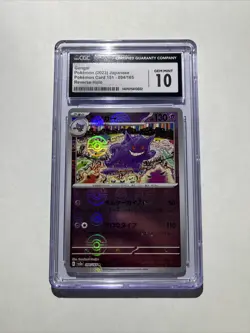 Gengar 094/165 Pokeball Reverse Holo Pokemon Card 151 Japanese CGC 10 Gem Mint - Image 1