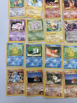 Pokemon Card Game Lot Vintage Card Lot Of 50 Some 1st Editions - Image 2