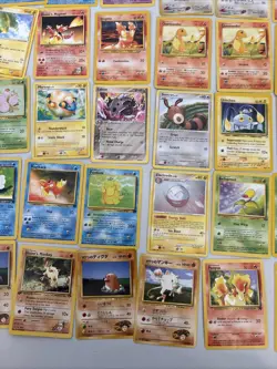Pokemon Card Game Lot Vintage Card Lot Of 50 Some 1st Editions - Image 3
