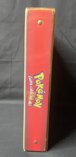 Pokemon Vintage 1999 Card Binder with Ash, Pikachu, Brock & Misty VG CONDITION!! - Image 4