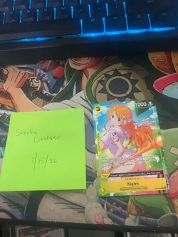 Nami ST29-008 Parallel Starter Deck Promo One Piece Card English NM - Image 1