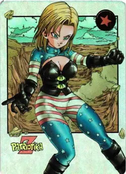 ANDROID DRAGON BALL Holographic Custom Art DRAGONBALL Z Collectible Anime Card - Image 1
