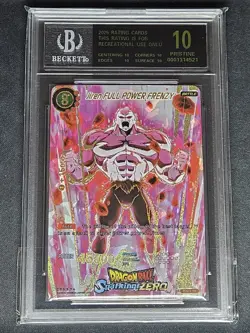 Dragon Ball Jiren Sparking! Zero (PR) Holo Card - Image 1