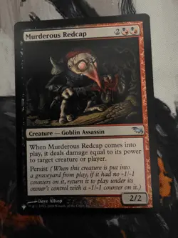 Murderous Redcap Shadowmoor NM MTG The List Mystery Booster - Image 1