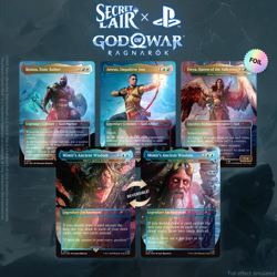 MTG Secret Lair x God of War: Norse FOIL Edition MTG PlayStation Drop SEALED - Image 1