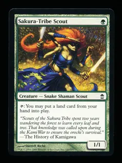 * * 1x Sakura-Tribe Scout x1 * * Saviors of Kamigawa MTG NM Near Mint - Image 1