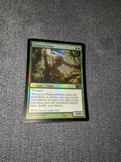 Primeval Titan Core Set 2012 (M12) Foil - Image 1