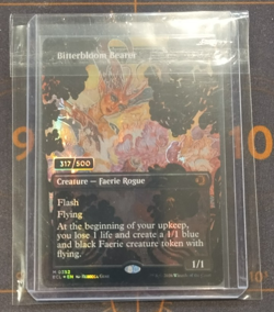 MTG - Bitterbloom Bearer Serialized 317/500 NM - Image 3
