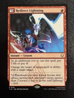 Redirect Lightning - Magic the Gathering (Avatar) MTG TLA - Image 2