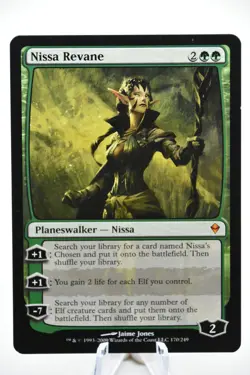 Nissa Revane - Zendikar - LP - Magic the Gathering - Image 1