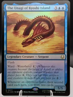 The Unagi of Kyoshi Island FOIL: Avatar ATLA MTG (NM) - Image 1