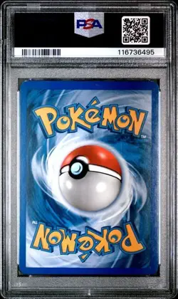 2007 POKEMON DIAMOND & PEARL #1 DIALGA REVERSE HOLO FOIL PSA 8 - Image 2