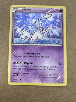 Mew XY192 XY Pokemon Black Star Promo ENG LP - Image 3