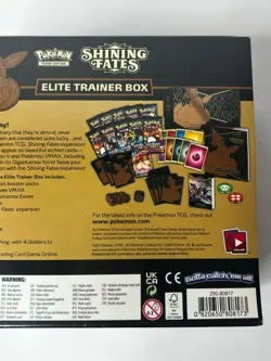 Pokemon Shining Fates Elite Trainer Box - Factory Sealed 2021 - NEW 97712552774 - Image 3