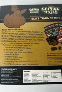 Pokemon Shining Fates Elite Trainer Box - Factory Sealed 2021 - NEW 97712552774 - Image 4