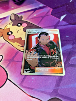 Giovanni's Exile - 67/68 [Hidden Fates] Pokemon TCG - FULL ART ULTRA RARE - NM - Image 3