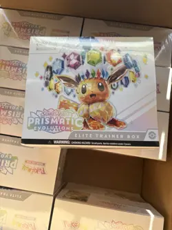 CASE/LOT of 10 Sealed Pokemon TCG Prismatic Evolutions Elite Trainer Boxes ETBs! - Image 4