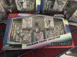 Pokemon Prismatic Evolution Premium Figure Collection X3 BRAND NEW & SEALED - Image 1