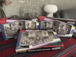 Pokemon Prismatic Evolution Premium Figure Collection X3 BRAND NEW & SEALED - Image 2