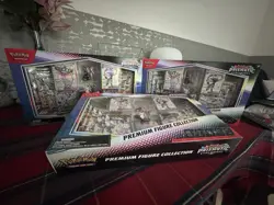 Pokemon Prismatic Evolution Premium Figure Collection X3 BRAND NEW & SEALED - Image 3