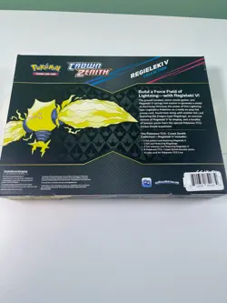 Pokemon TCG Crown Zenith Regieleki V Collection Box SEALED - Image 3