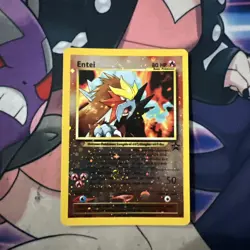 Entei 34 Pokemon TCG Black Star Promo Reverse Holo Movie Promo - Image 1