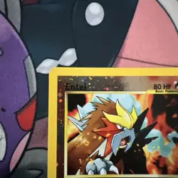 Entei 34 Pokemon TCG Black Star Promo Reverse Holo Movie Promo - Image 3