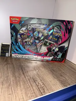 Pokemon TCG Grafaiai EX Collection Box New Sealed - Image 1