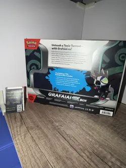 Pokemon TCG Grafaiai EX Collection Box New Sealed - Image 3