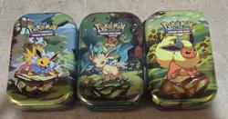 3 x Pokemon - Prismatic Evolutions Jolteon Sealed Mini Tin 2 (×3) Booster packs - Image 3