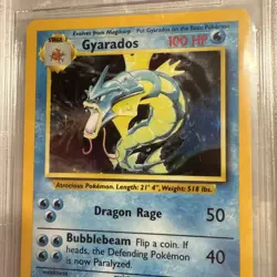 Pokemon Base Set Gyarados Holo MINT BGS 9 1999 Unlimited (Multiple 9.5 Subgrade) - Image 3