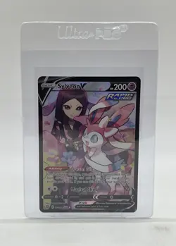 Pokemon TCG Brilliant Stars Trainer Gallery Sylveon V #TG14/TG30 Ultra Rare - Image 3