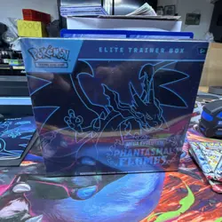 Pokemon Mega Evolution Phantasmal Flames Elite Trainer Box Sealed - Image 1