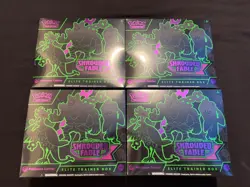 POKEMON TCG SHROUDED FABLE POKEMON CENTER ELITE TRAINER BOX ETB CASE - Image 1