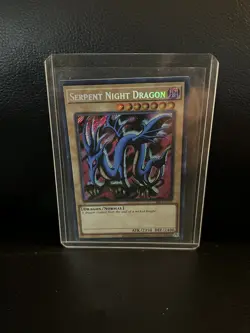 Serpent Night Dragon - SRL-EN103 - Secret Rare - Unlimited 25th Anniversary Edit - Image 1