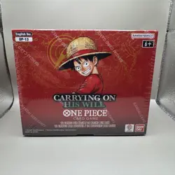NEW One Piece TCG - Carrying On His Will OP13 Booster Box FACTORY SEALED! - Image 2