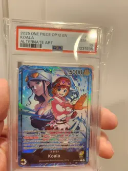 2025 ONE PIECE KOALA OP12-081 ALTERNATE ART PSA 10 ENGLISH - Image 2