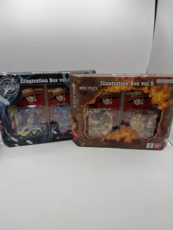 One Piece 13 OP-13 Illustration Box (IB-05) Vol.5 and Vol.6 - IN HAND - Image 1