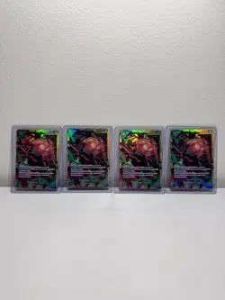 Lot Of 4 Roronoa Zoro OP06-118 SEC One Piece TCG - Image 1