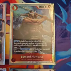 ONE PIECE TCG | 4x EDWARD NEWGATE OP02-004 SR | Paramount War - Image 2