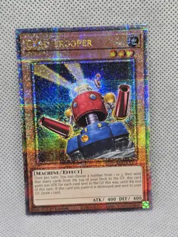 Card Trooper (Quarter Century Secret Rare) RA03-EN172 Qtr Century Bonanza 1st Ed - Image 1